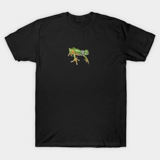 Lemur Leaf Frog Drawing T-Shirt